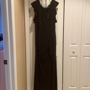 Black formal dress
